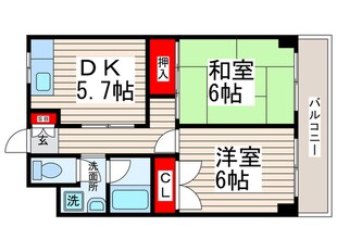 レジデンス中島の物件間取画像